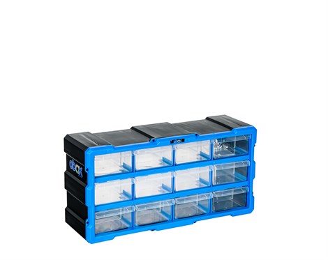 AboxPlastik Çekmeceli KutularAbox Plastik Monoblok 12 Çekmeceli Set TK-6005