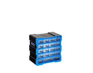 AboxPlastik Çekmeceli KutularAbox Plastik Monoblok 20 Çekmeceli Set TK-6006