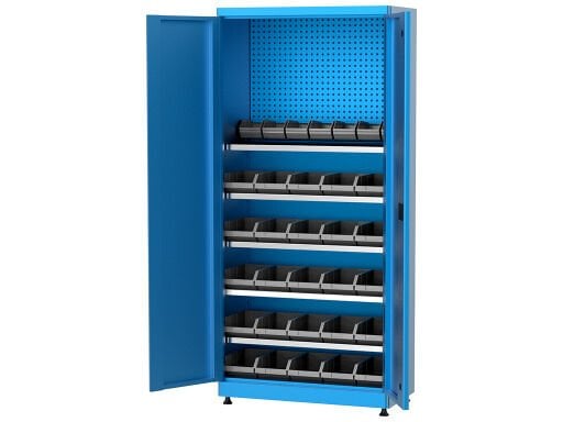 Abox Plastik - Önü Yarım Açık Yanları Ve Altı Kapalı Kasa - HP-4642 AV