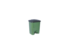 Hipaş Plastik - 25 Litre Pedallı Ve Kapaklı Çöp Kovası - ÇK-20