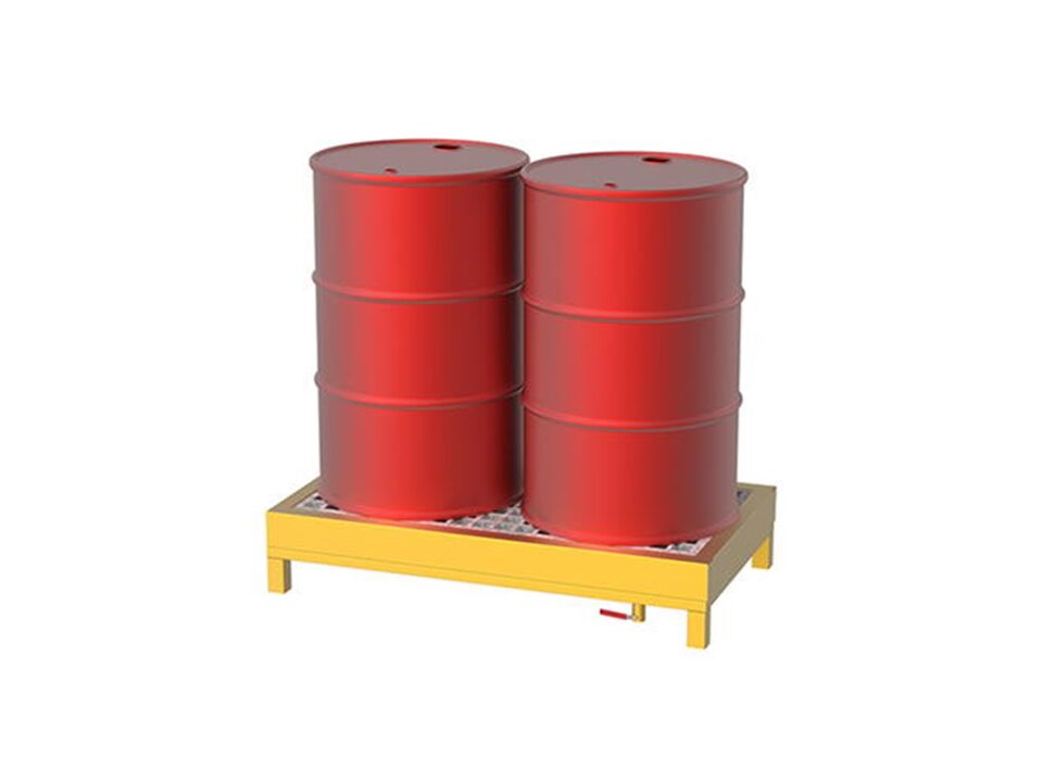 Hipaş Plastik - Kimyasal Varil Sehpası - 7485