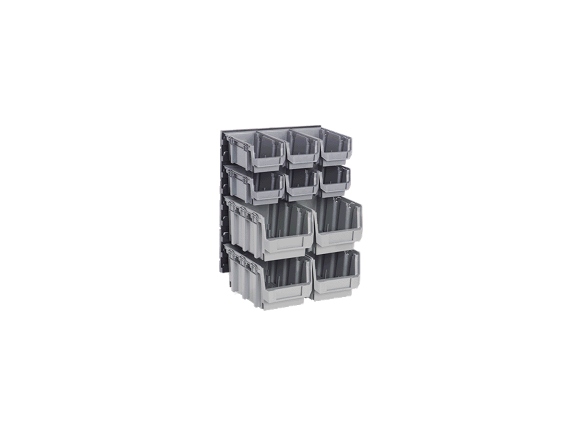 Abox Plastik - 10 Adet Avadanlıklı Askı Panelli Set - DX-1010