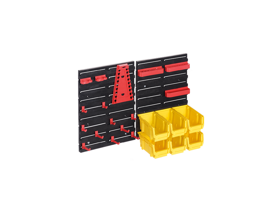 Abox Plastik - 24 Parça Avadanlık Duvar Seti - DX-2024