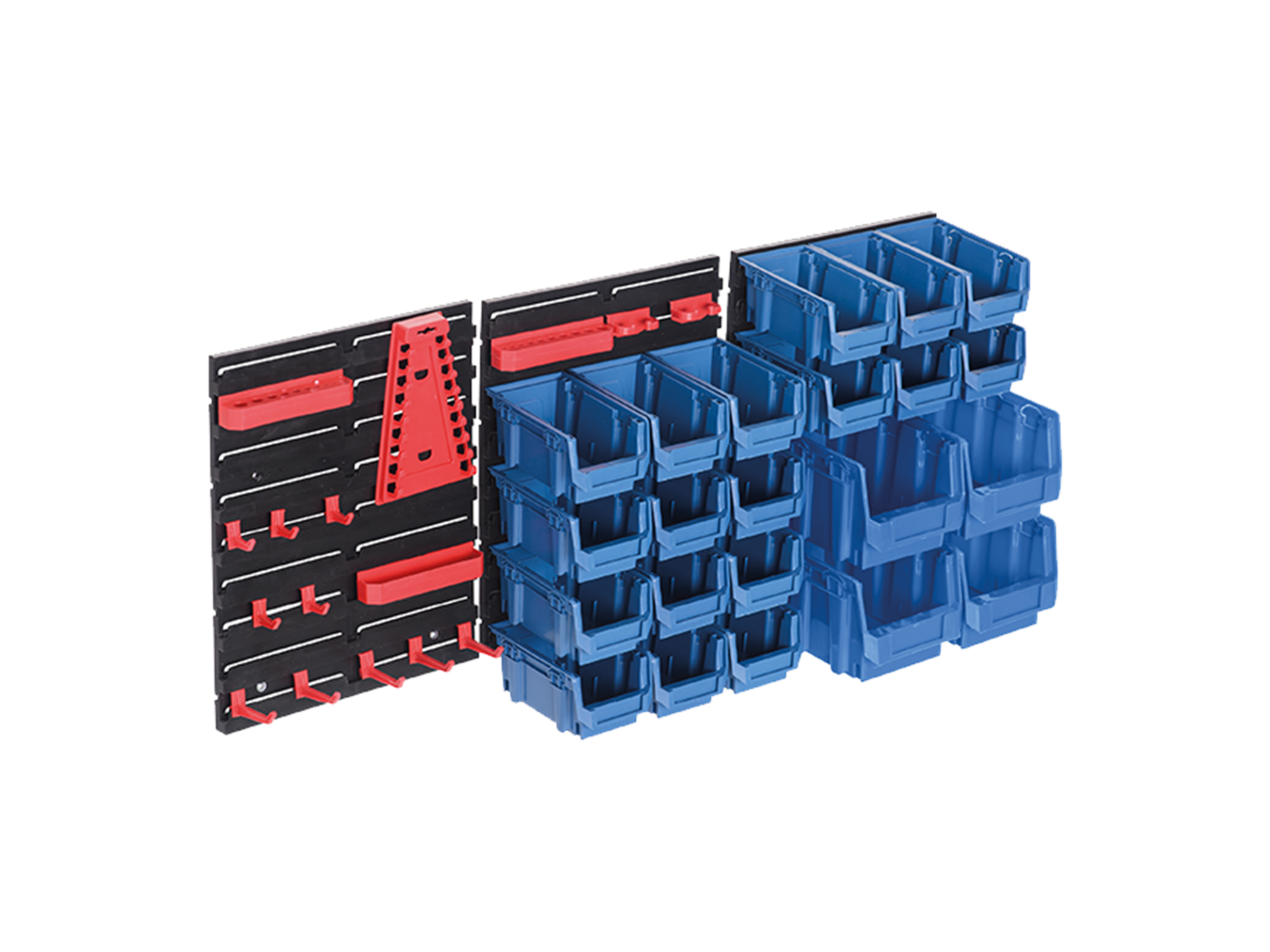 Abox Plastik - 41 Parça Avadanlık Duvar Seti - DX-3041