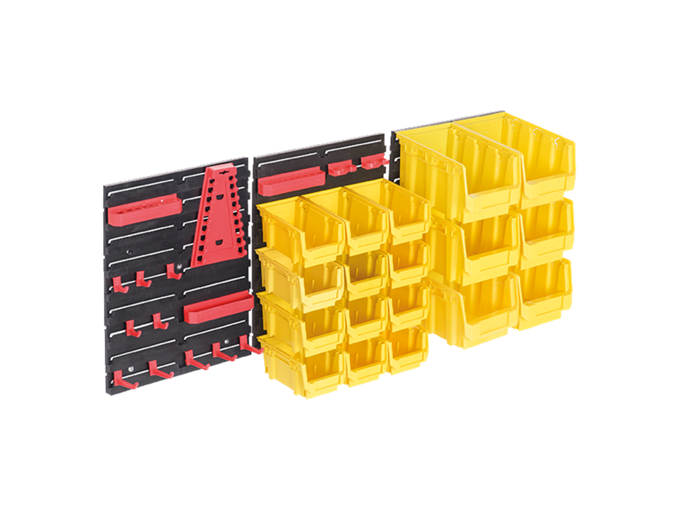 Abox Plastik - 37 Parça Avadanlık Duvar Seti - DX-3037