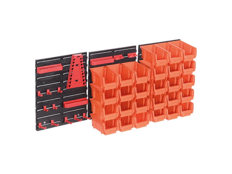 Abox Plastik - 46 Parça Avadanlık Duvar Seti - DX-3046