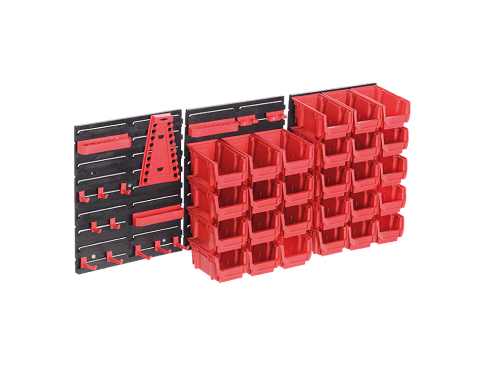 Abox Plastik - 46 Parça Avadanlık Duvar Seti - DX-3046