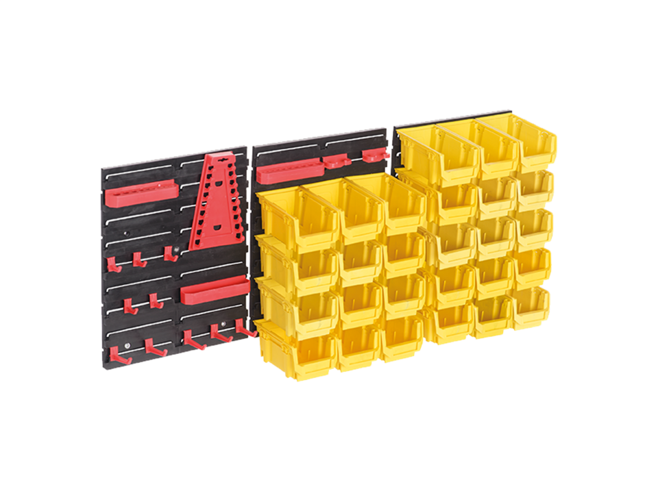 Abox Plastik - 46 Parça Avadanlık Duvar Seti - DX-3046