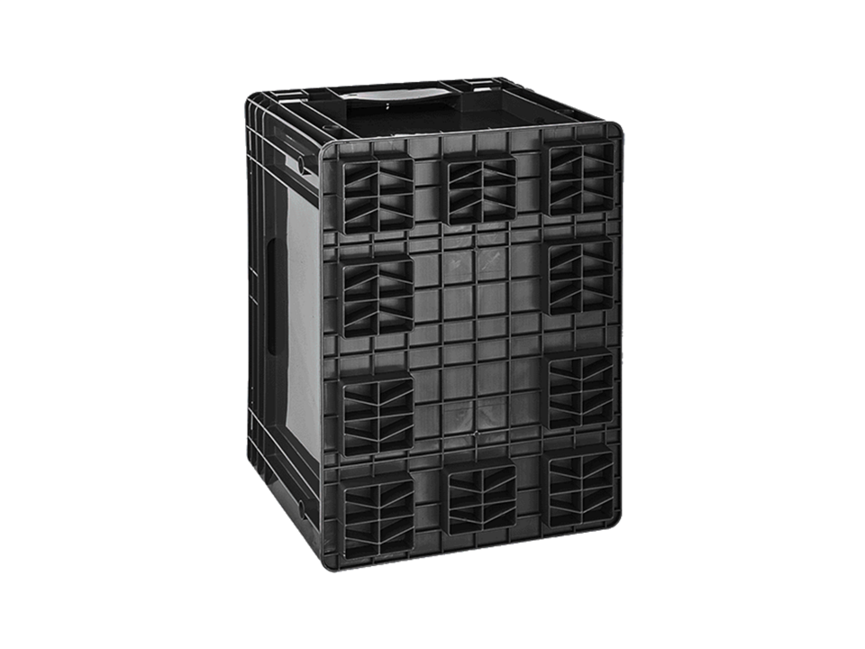 Hipaş Plastik - ESD Yanları Ve Altı Kapalı Kasa - R-KLT-3115