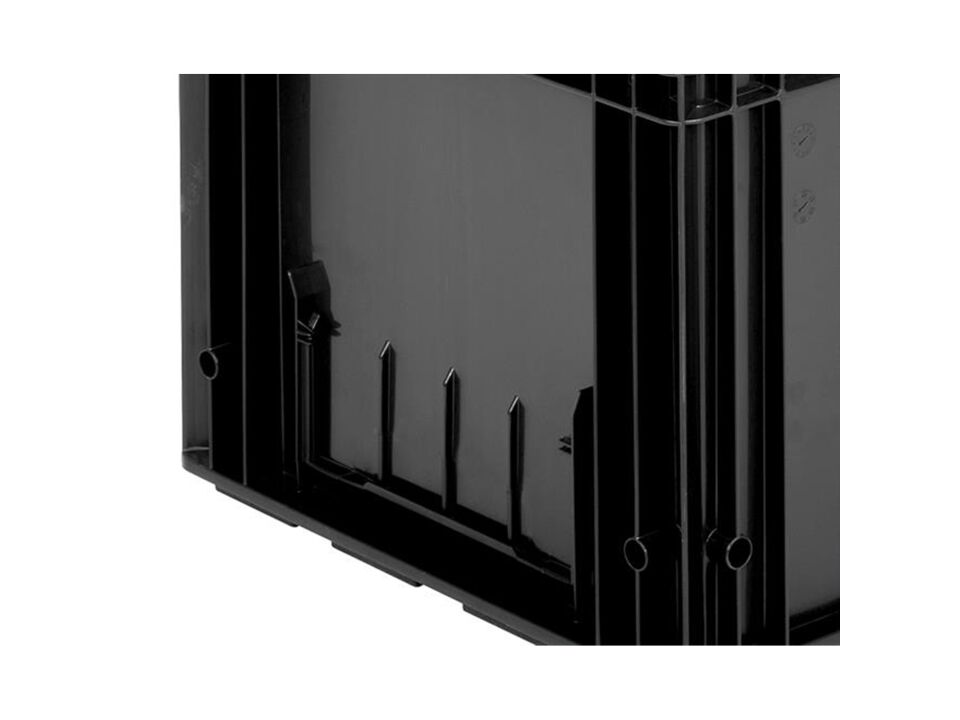 Hipaş Plastik - ESD Yanları Ve Altı Kapalı Kasa - R-KLT-3115