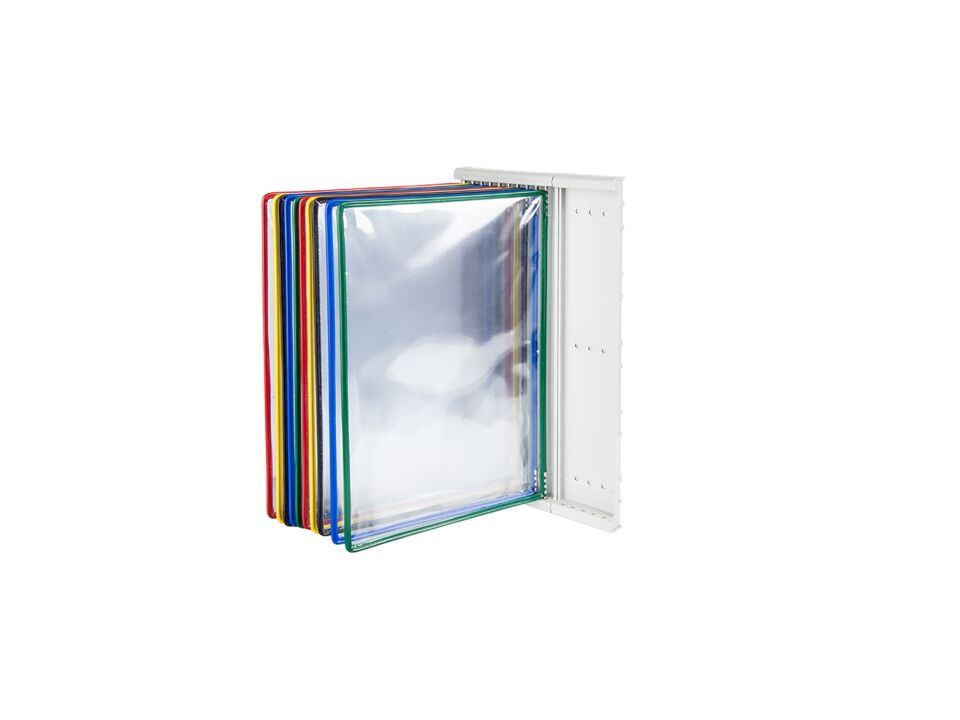 Hipaş Plastik - 5'li A4 Şömiz Metal Duvar Taşıyıcı - ŞD-5
