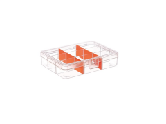 Hipaş Plastik - 9 Bölmeli Kapaklı Organizer Kutu - TK-2092