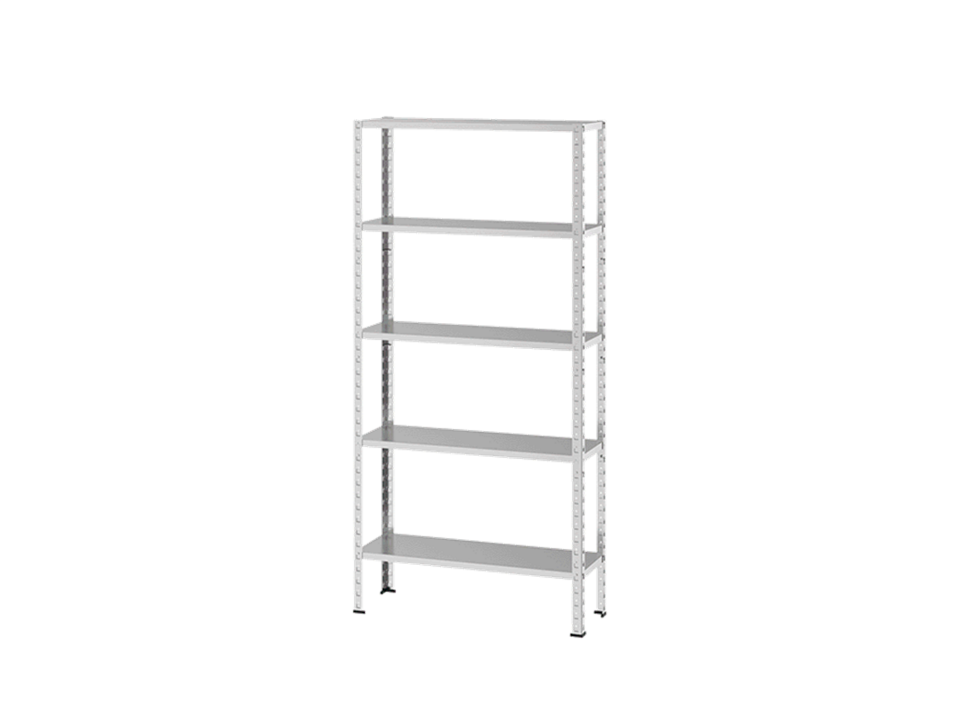 Hipaş Plastik - 5 Raflı Galvaniz Raf - 20931