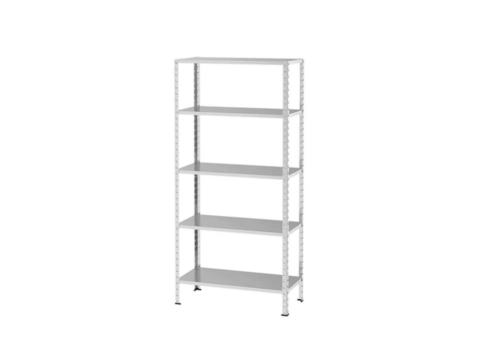 Hipaş Plastik - 5 Raflı Galvaniz Raf - 20943