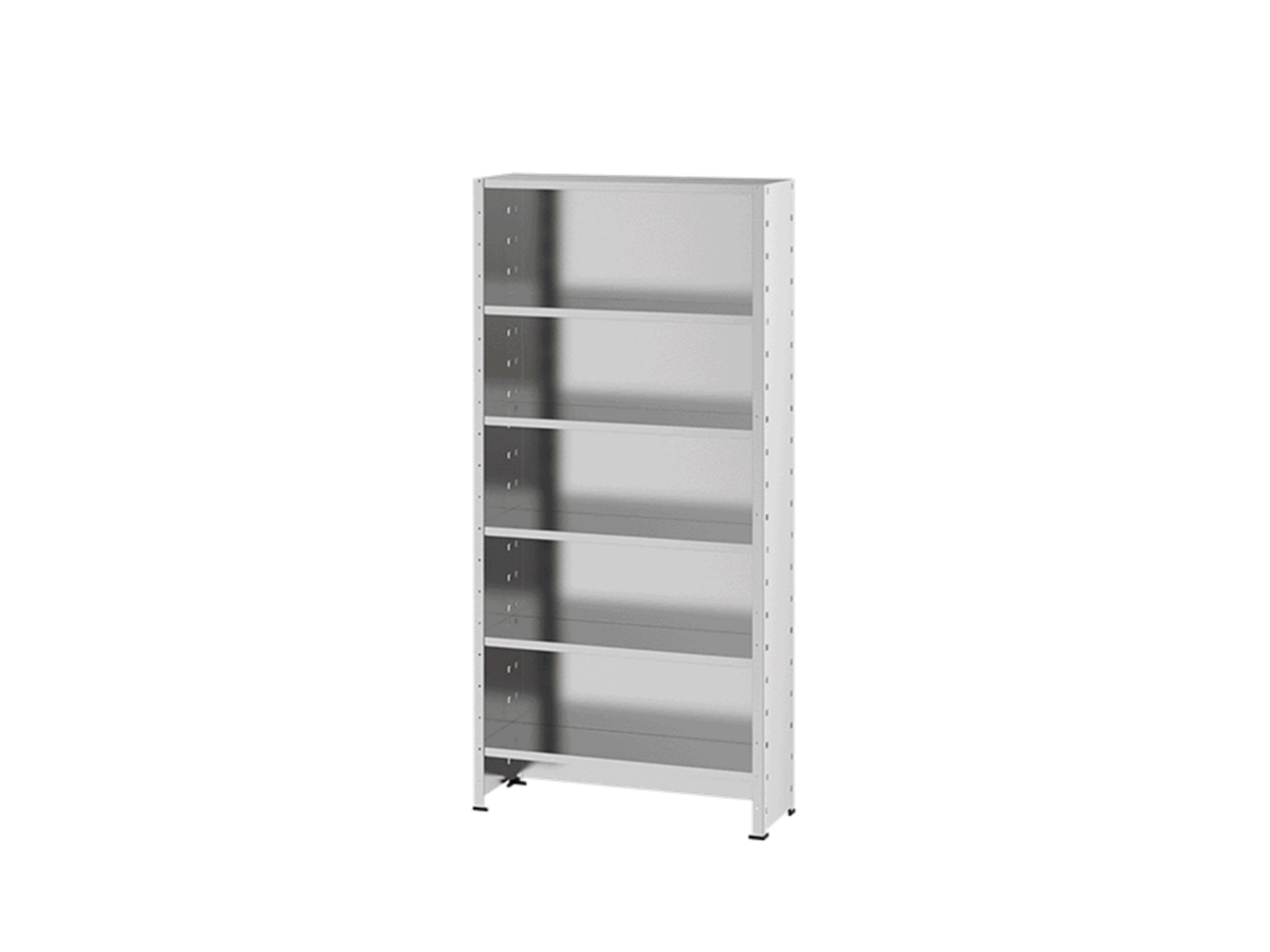 Hipaş Plastik - 5 Raflı Galvaniz Raf - 20925