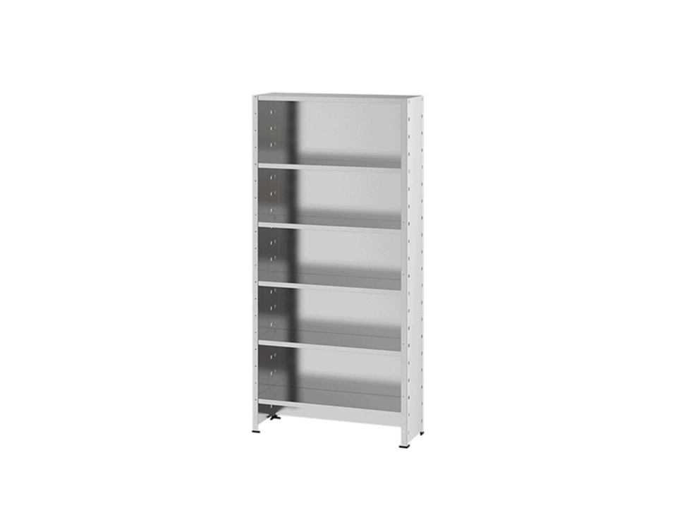 Hipaş Plastik - 5 Raflı Galvaniz Raf - 20925