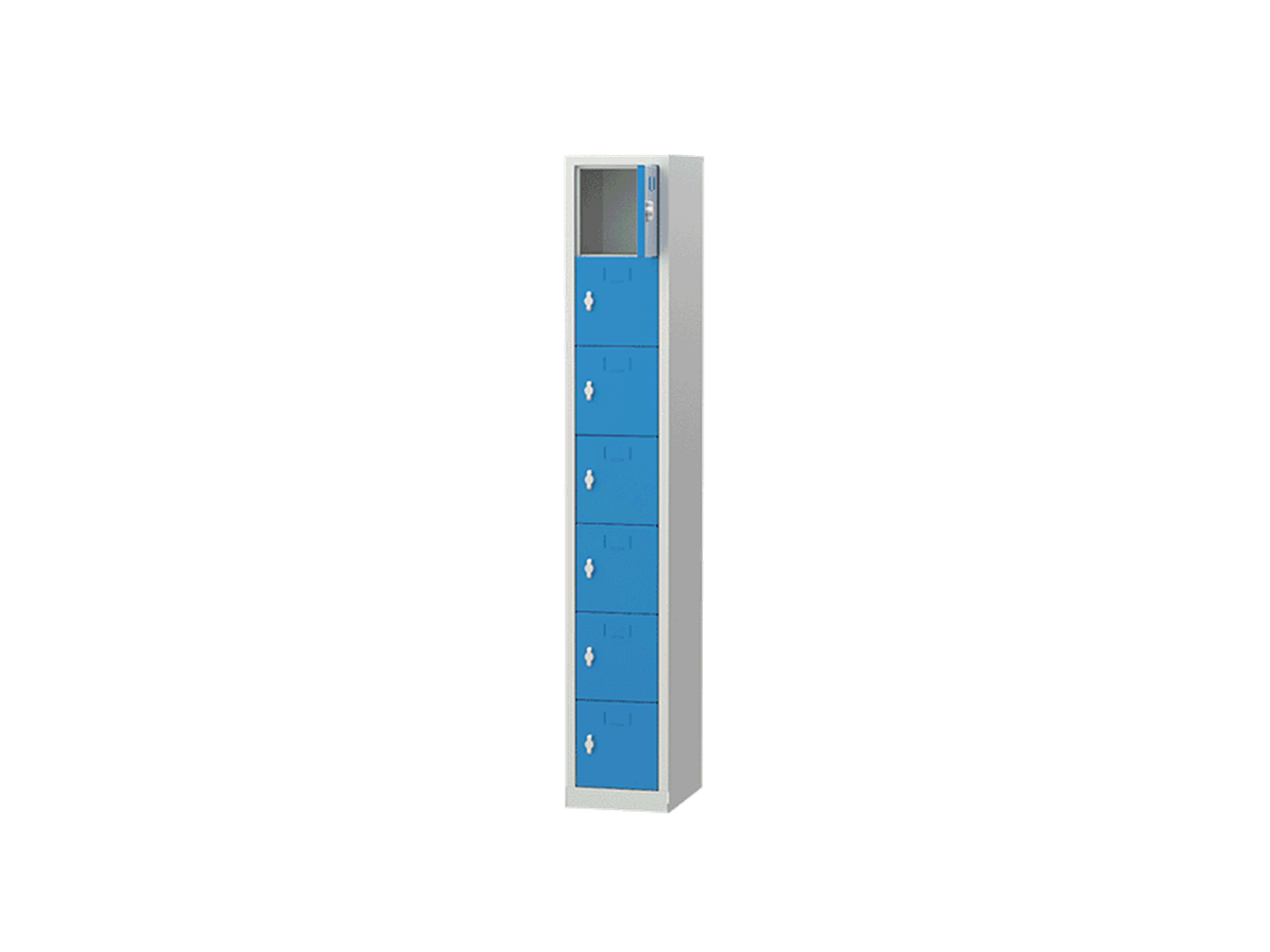 Hipaş Plastik - 7 Gözlü Personel Dolabı - 6081