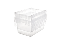 Abox Plastik - Kapaklı Şeffaf Konik Kasa - HP-6435-MK SF