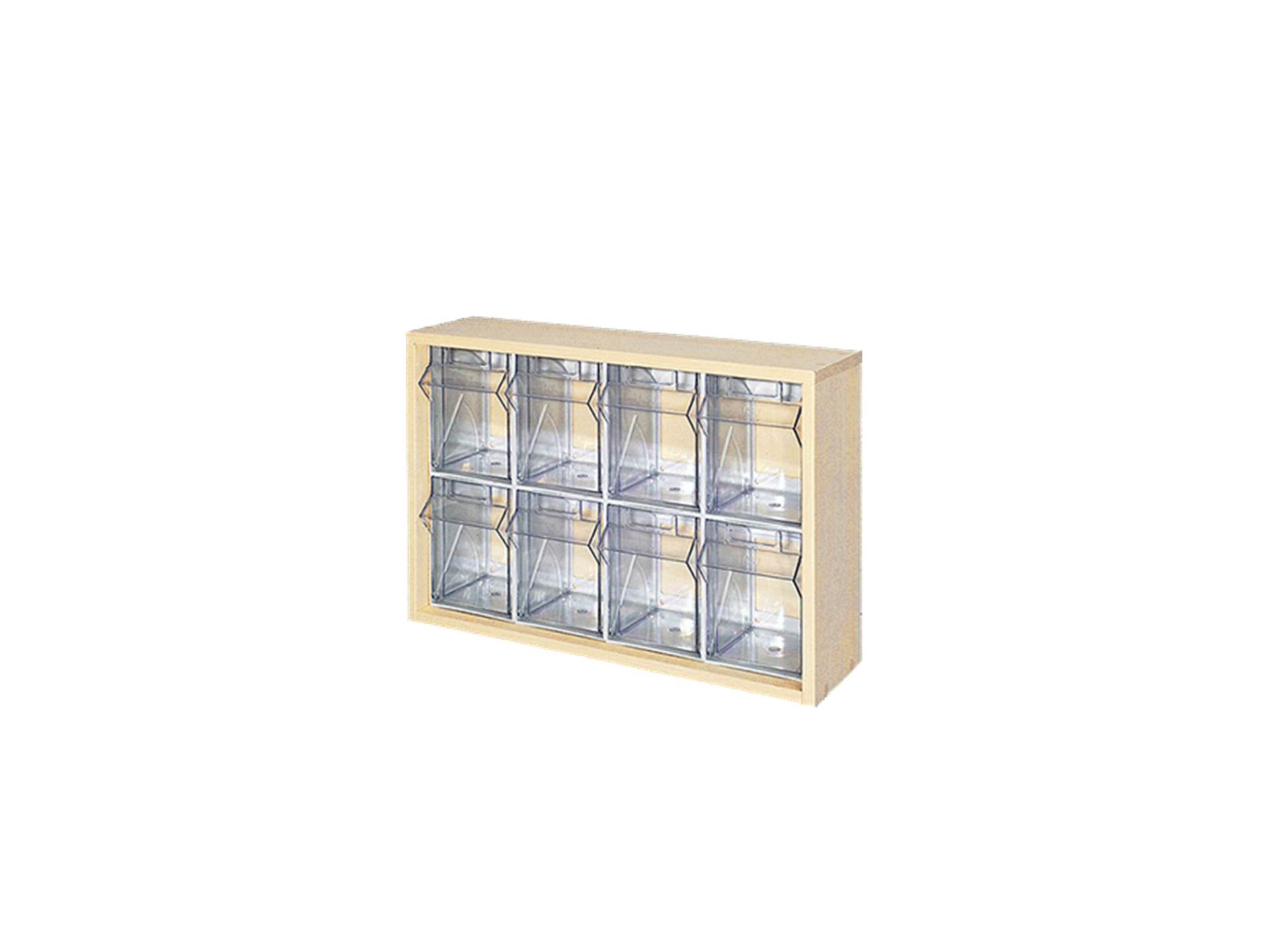 Hipaş Plastik - 8 Plastik Çekmeceli Kutulu, Suntalam Gövdeli Stand - SM-3-8