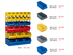 Hipaş Plastik - 26 Avadanlık Kutulu Set - ST-1140