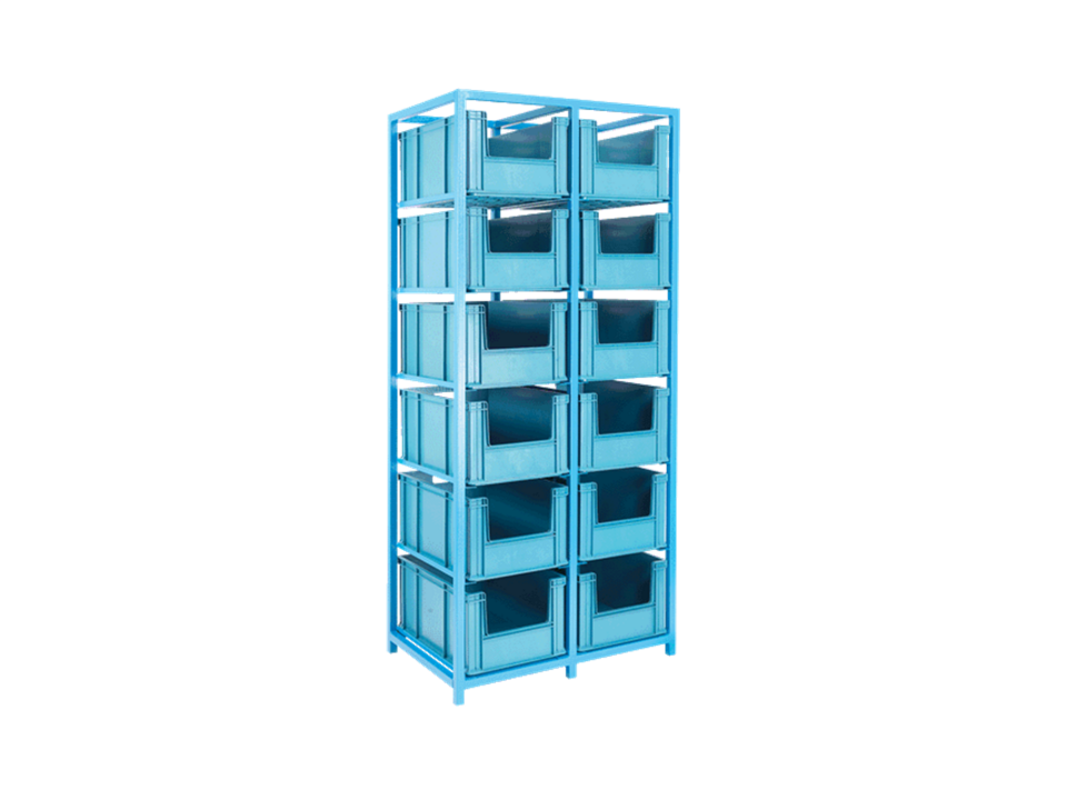 Hipaş Plastik - 12 Adet HP-4628-AV Plastik Kasalı, Metal Stand - TR2-4628-AV