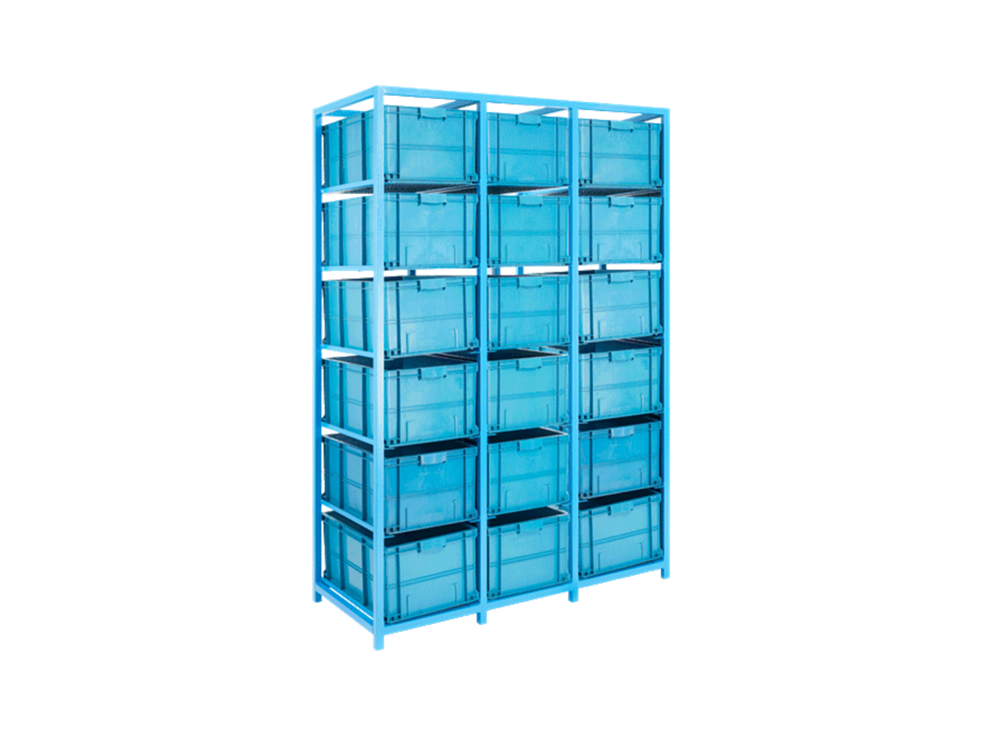 Hipaş Plastik - 18 Adet HP-4628 Plastik Kasalı, Metal Stand - TR3-4628