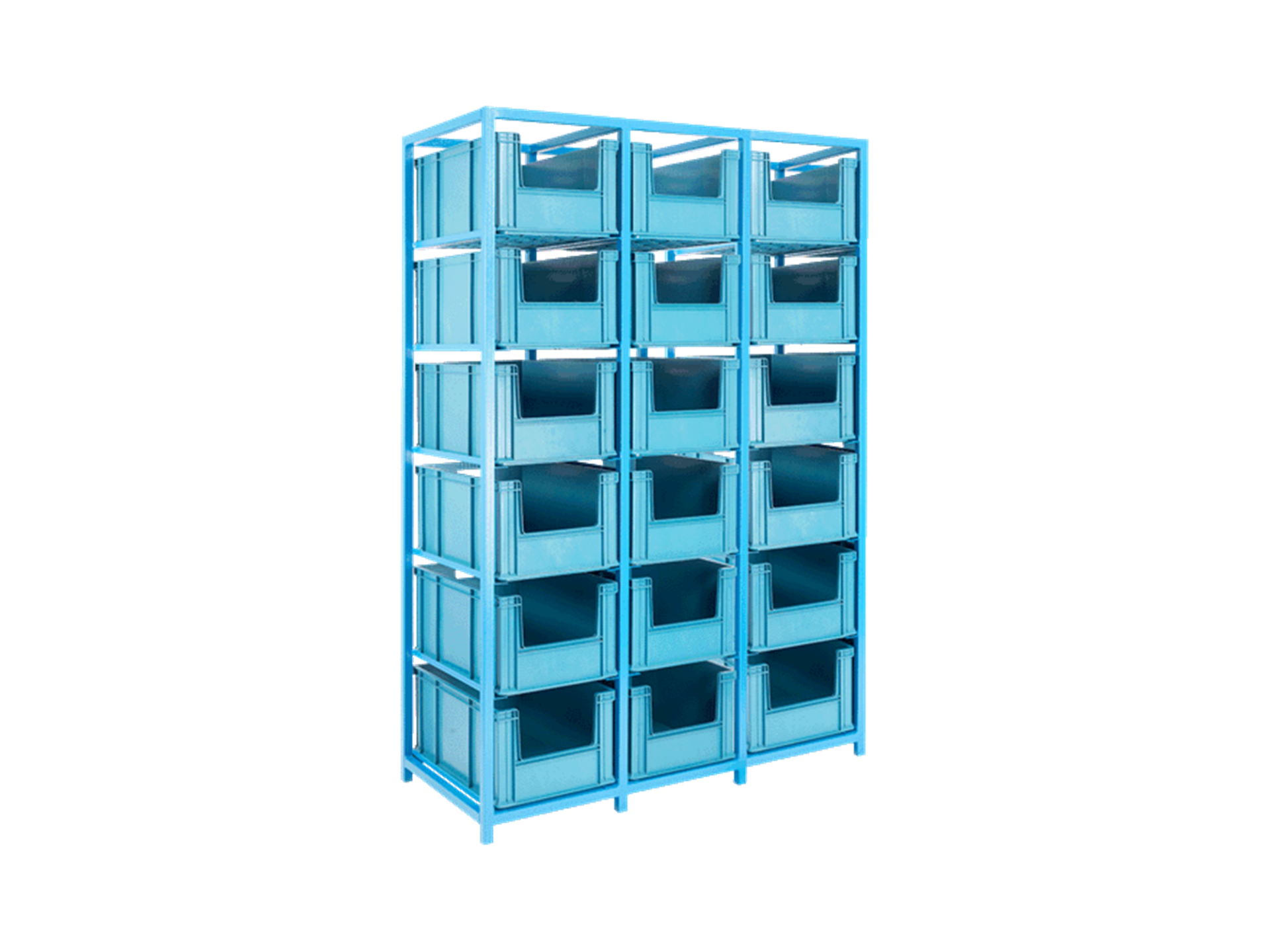 Hipaş Plastik - 18 Adet HP-4628-AV Plastik Kasalı, Metal Stand - TR3-4628-AV