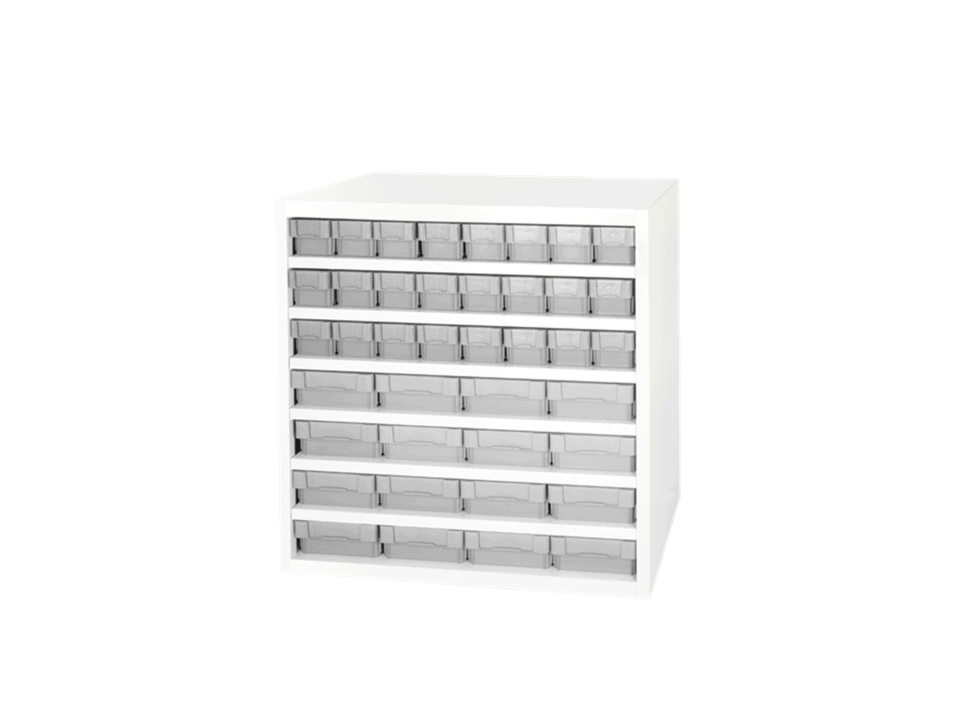 Hipaş Plastik - 40 Raf Kutulu Metal Stand - ST-10600