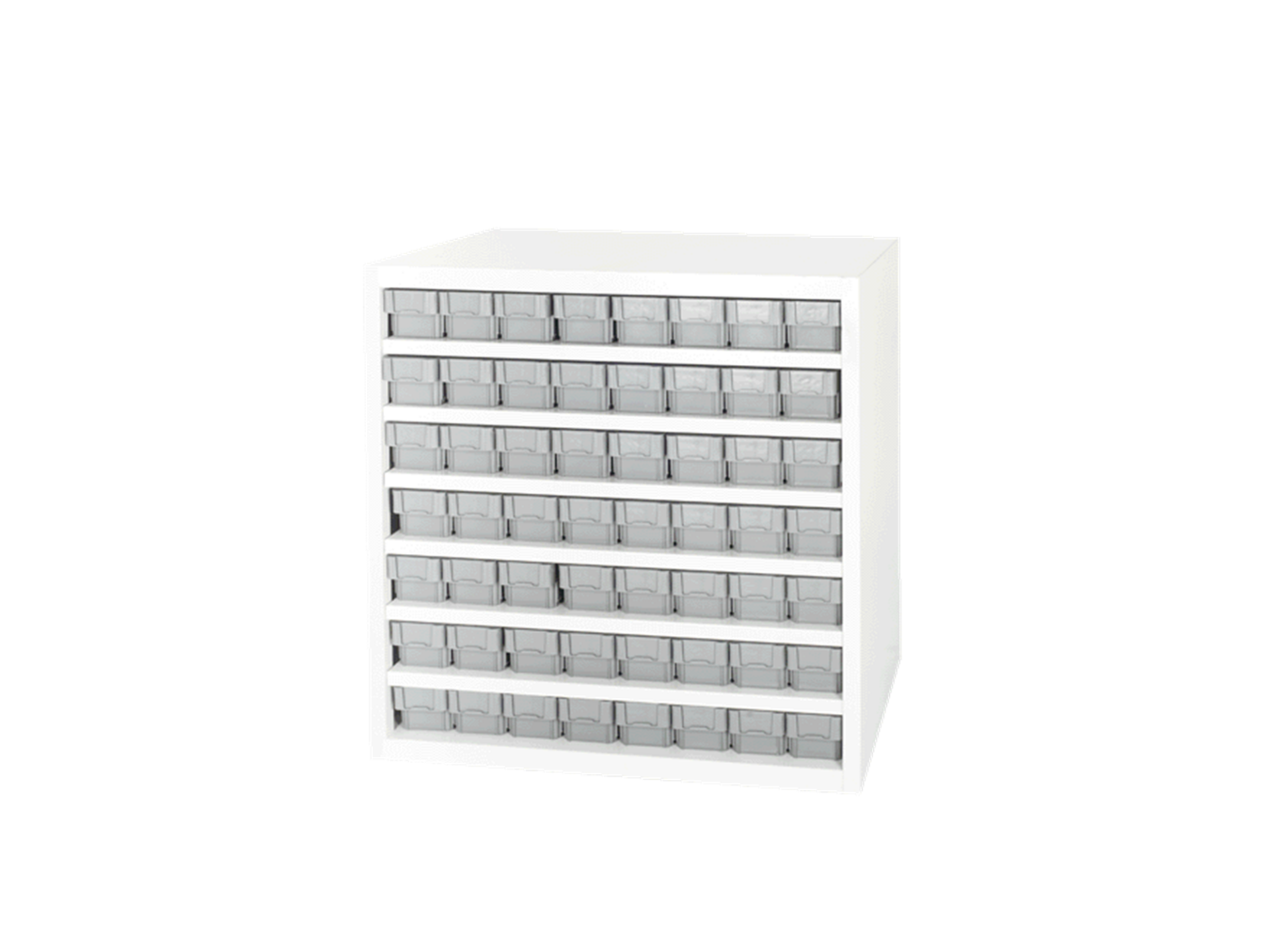 Hipaş Plastik - 56 Raf Kutulu Metal Stand - ST-10609
