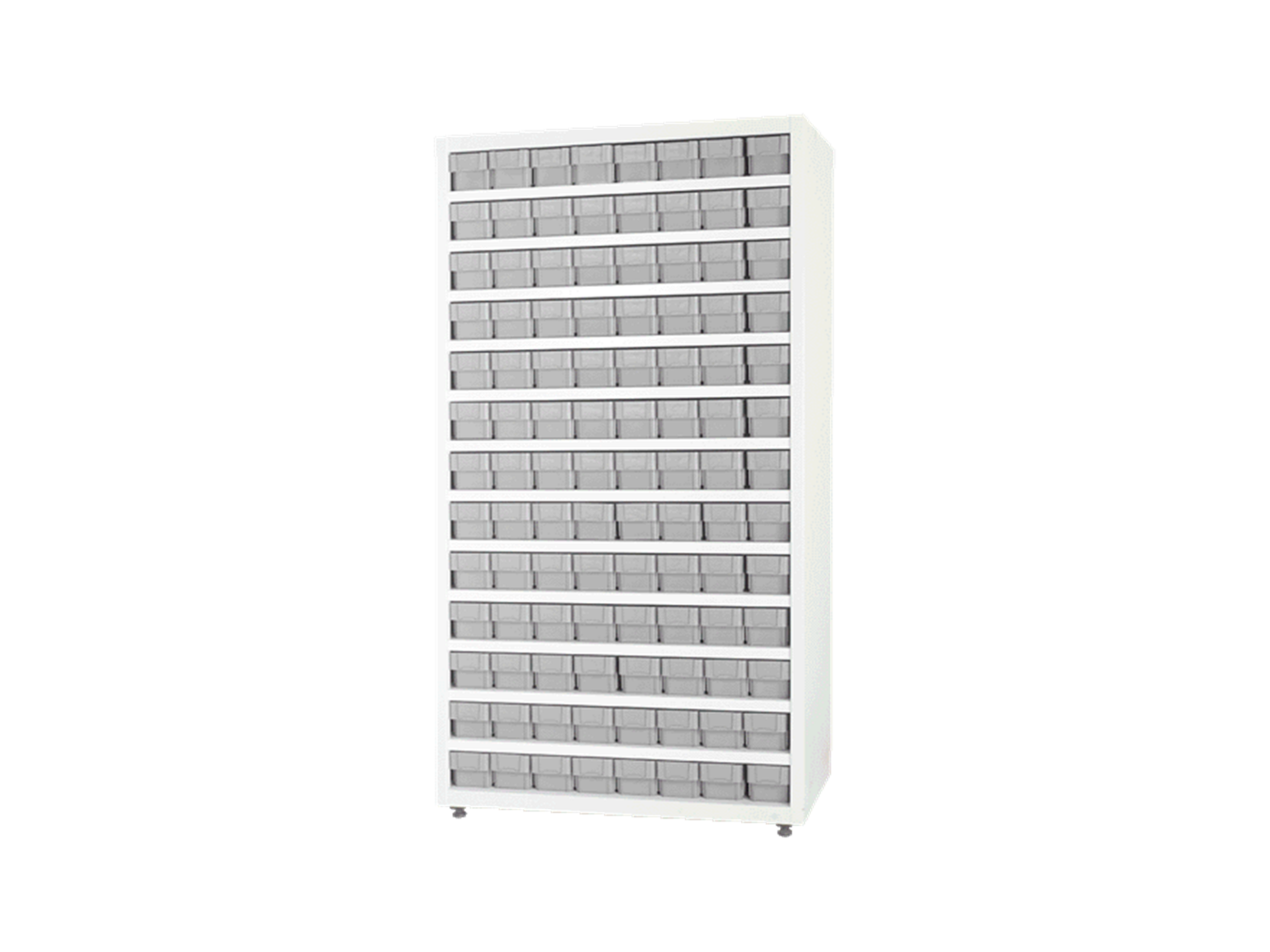 Hipaş Plastik - 104 Raf Kutulu Metal Stand - ST-20609