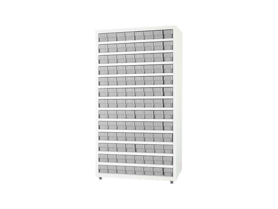 Hipaş Plastik - 104 Raf Kutulu Metal Stand - ST-20609