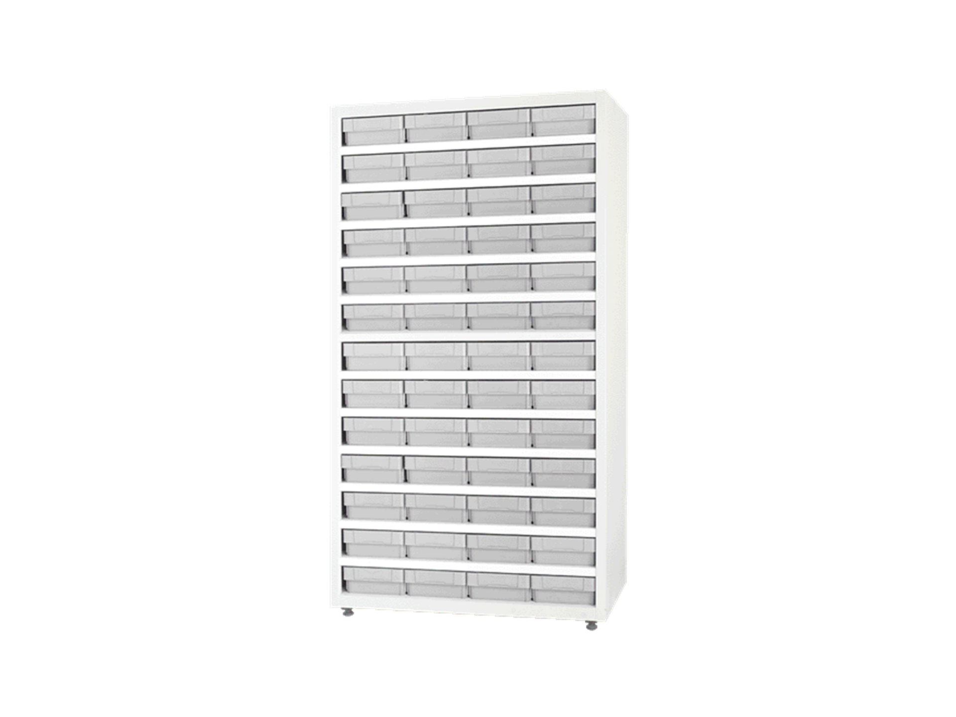 Hipaş Plastik - 52 Raf Kutulu Metal Stand - ST-20619