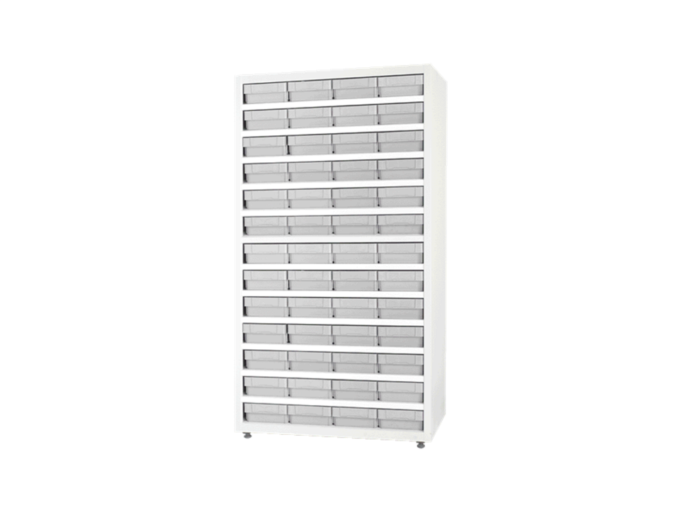 Hipaş Plastik - 52 Raf Kutulu Metal Stand - ST-20619