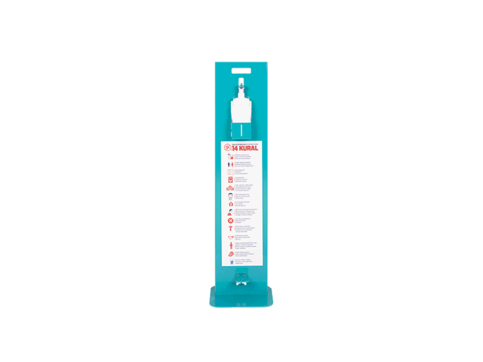 Hipaş Plastik - Pedallı Dezenfektan Standı - PDE-200