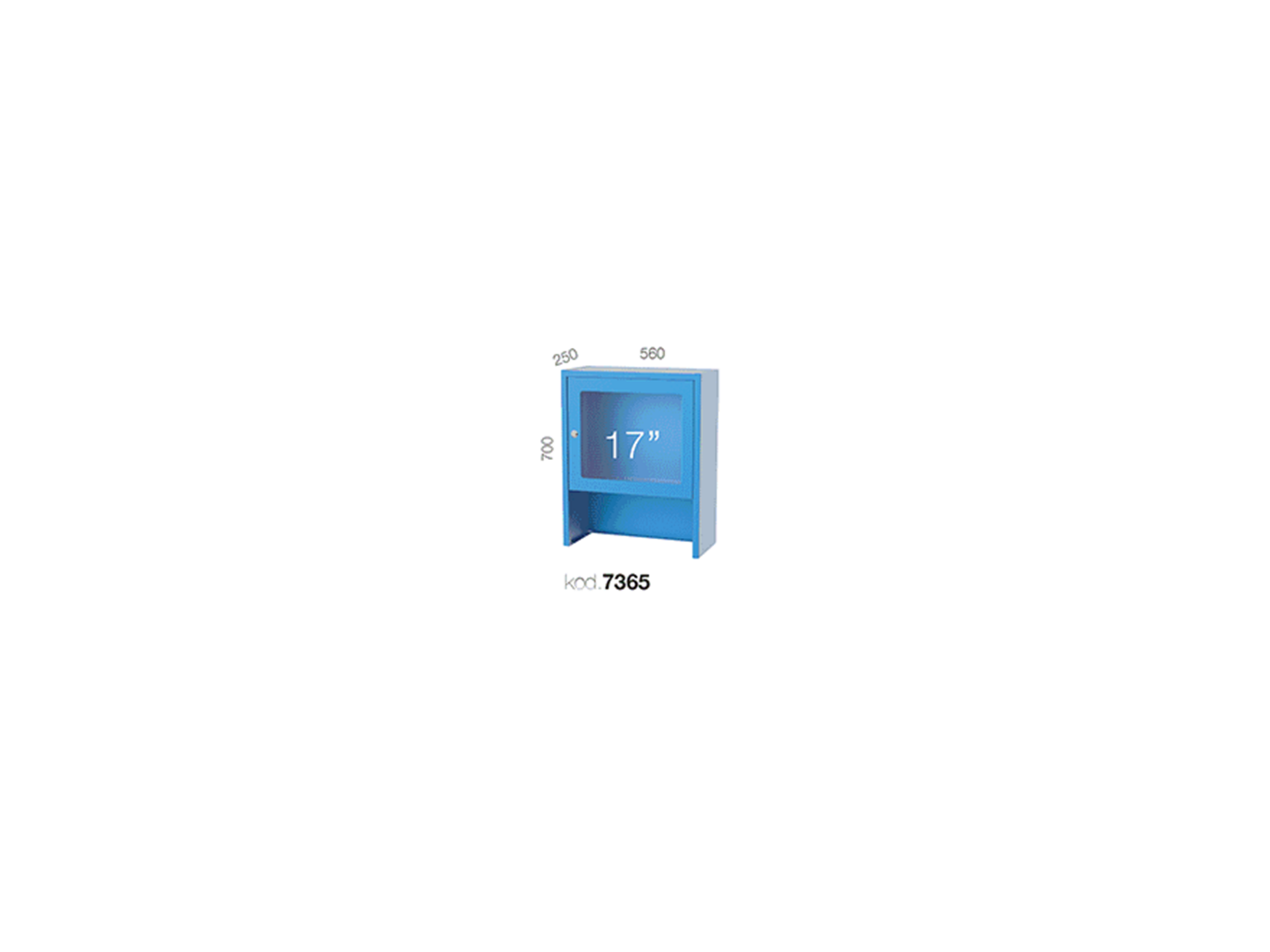 Hipaş Plastik - 17'' LCD Ekran Kabini - 7365
