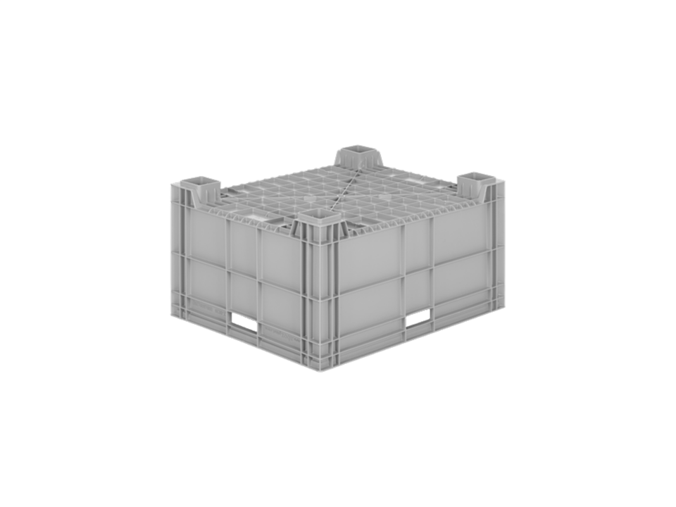 Abox Plastik - Altı Ve Yanları Kapalı Kasa - AX-8639