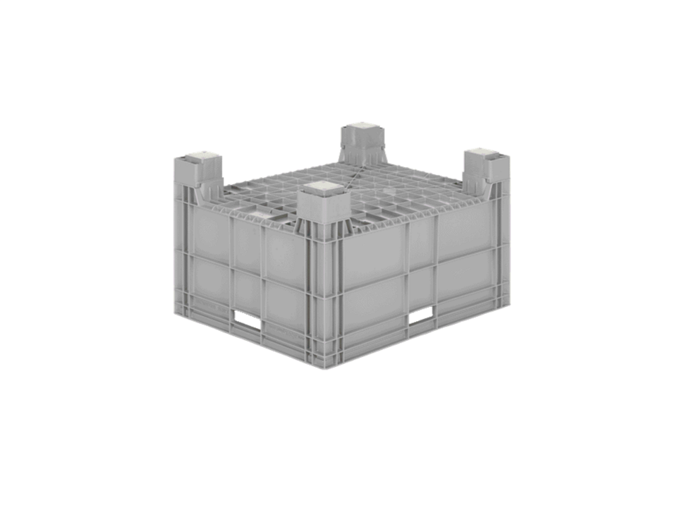 Abox Plastik - Altı Ve Yanları Kapalı Kasa - AX-8639-X