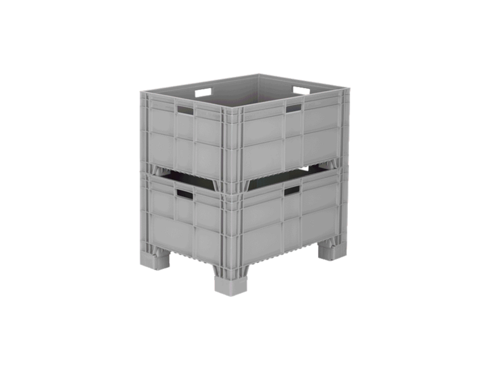 Abox Plastik - Altı Ve Yanları Kapalı Kasa - AX-8639-X