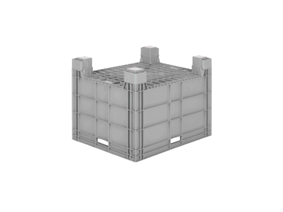 Abox Plastik - Altı Ve Yanları Kapalı Kasa - AX-8650-X