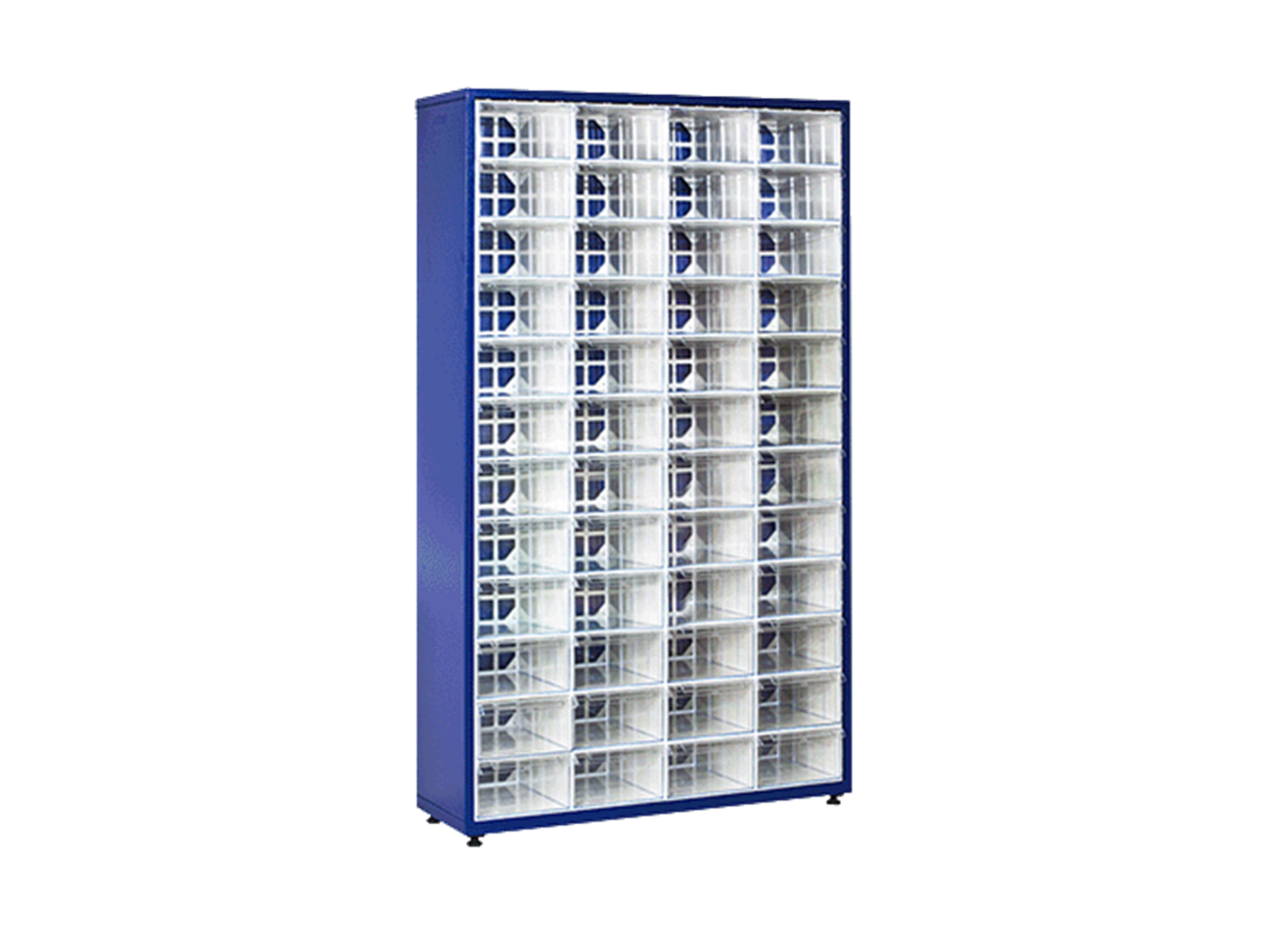Hipaş Plastik - 48 Plastik Çekmeceli Kutulu Metal Gövdeli Stand - ÇKB-510