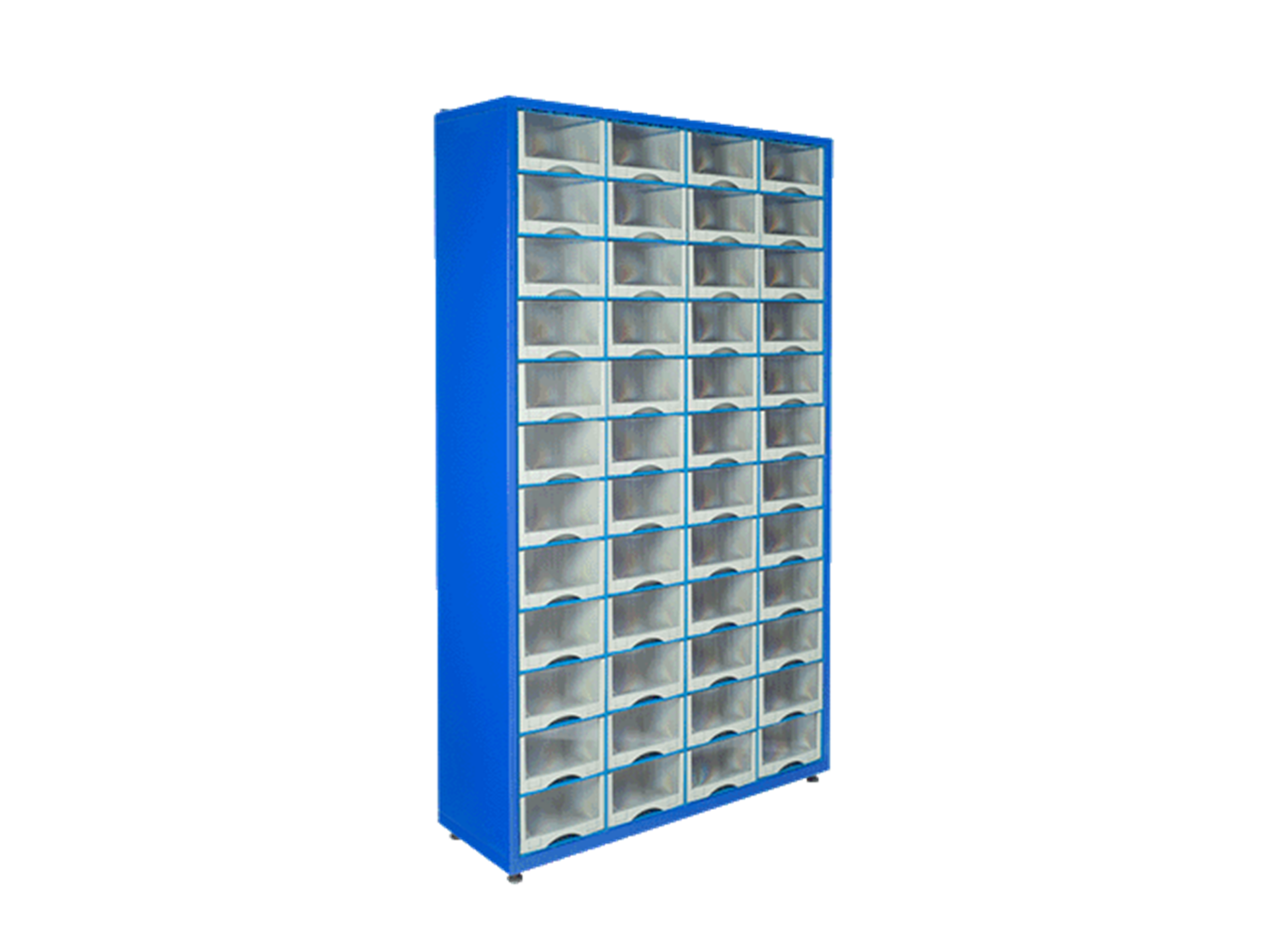 Hipaş Plastik - 48 Plastik Çekmeceli Kutulu Metal Gövdeli Stand - ÇKG-511
