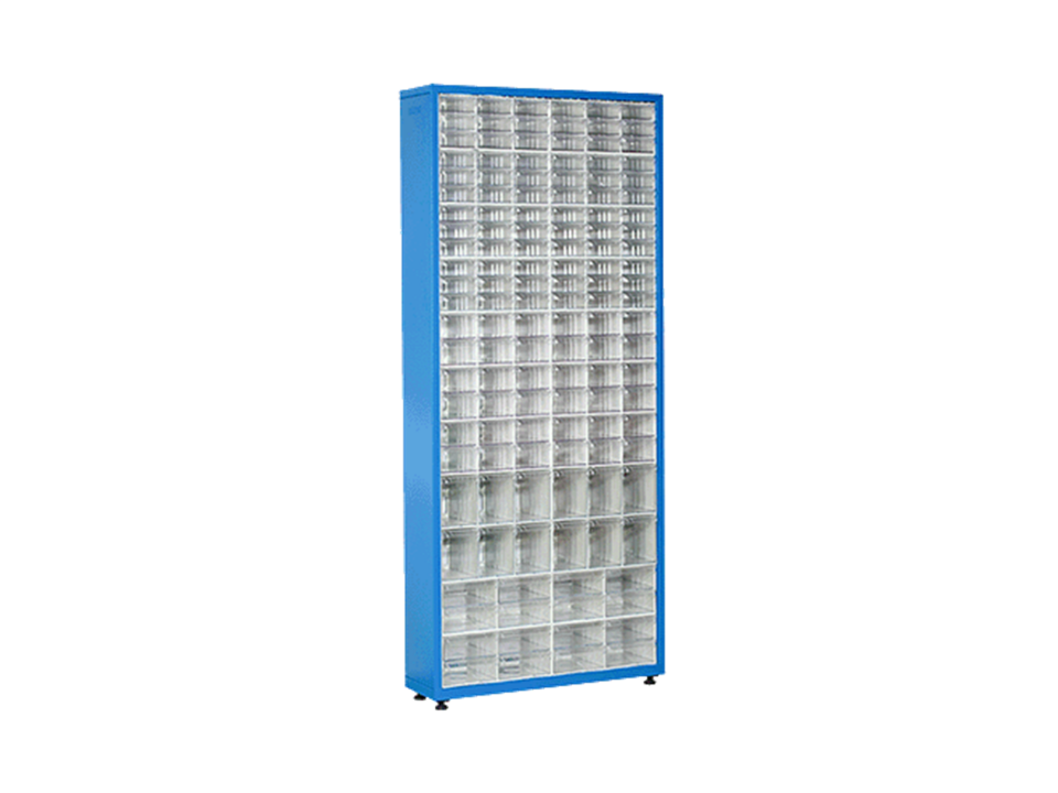 Hipaş Plastik - 136 Plastik Çekmeceli Kutulu Metal Gövdeli Stand - ÇKTS-406-S
