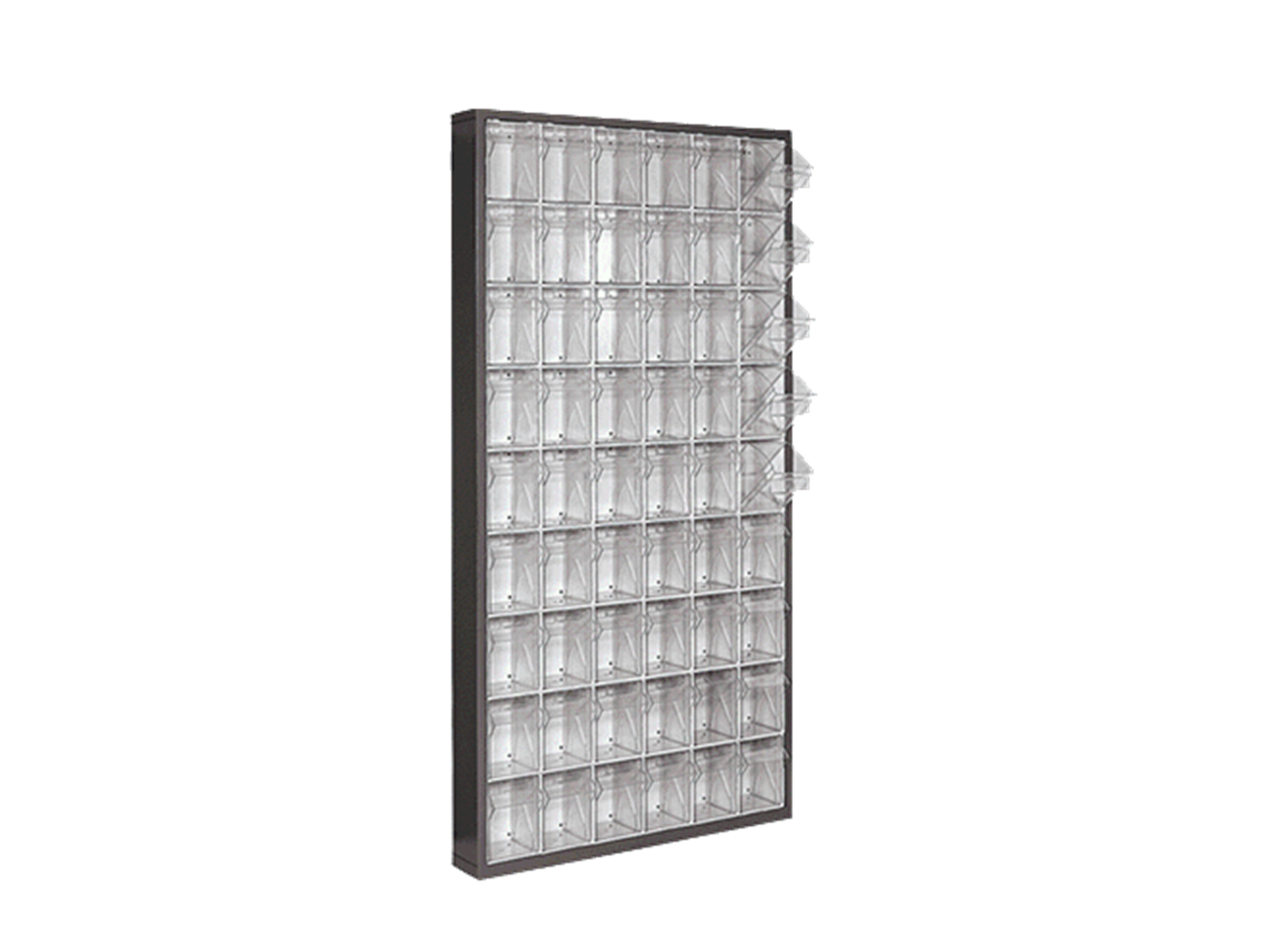 Hipaş Plastik - 54 Plastik Çekmeceli Kutulu Metal Gövdeli Stand - MSTS-3