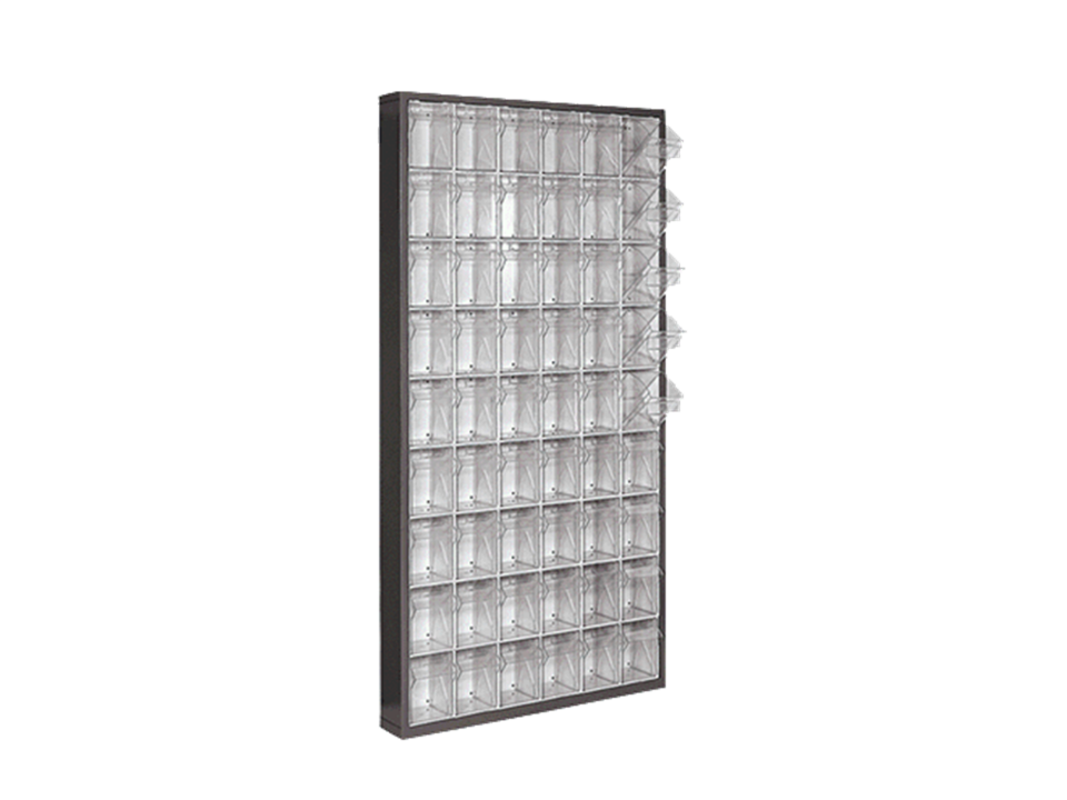 Hipaş Plastik - 54 Plastik Çekmeceli Kutulu Metal Gövdeli Stand - MSTS-3