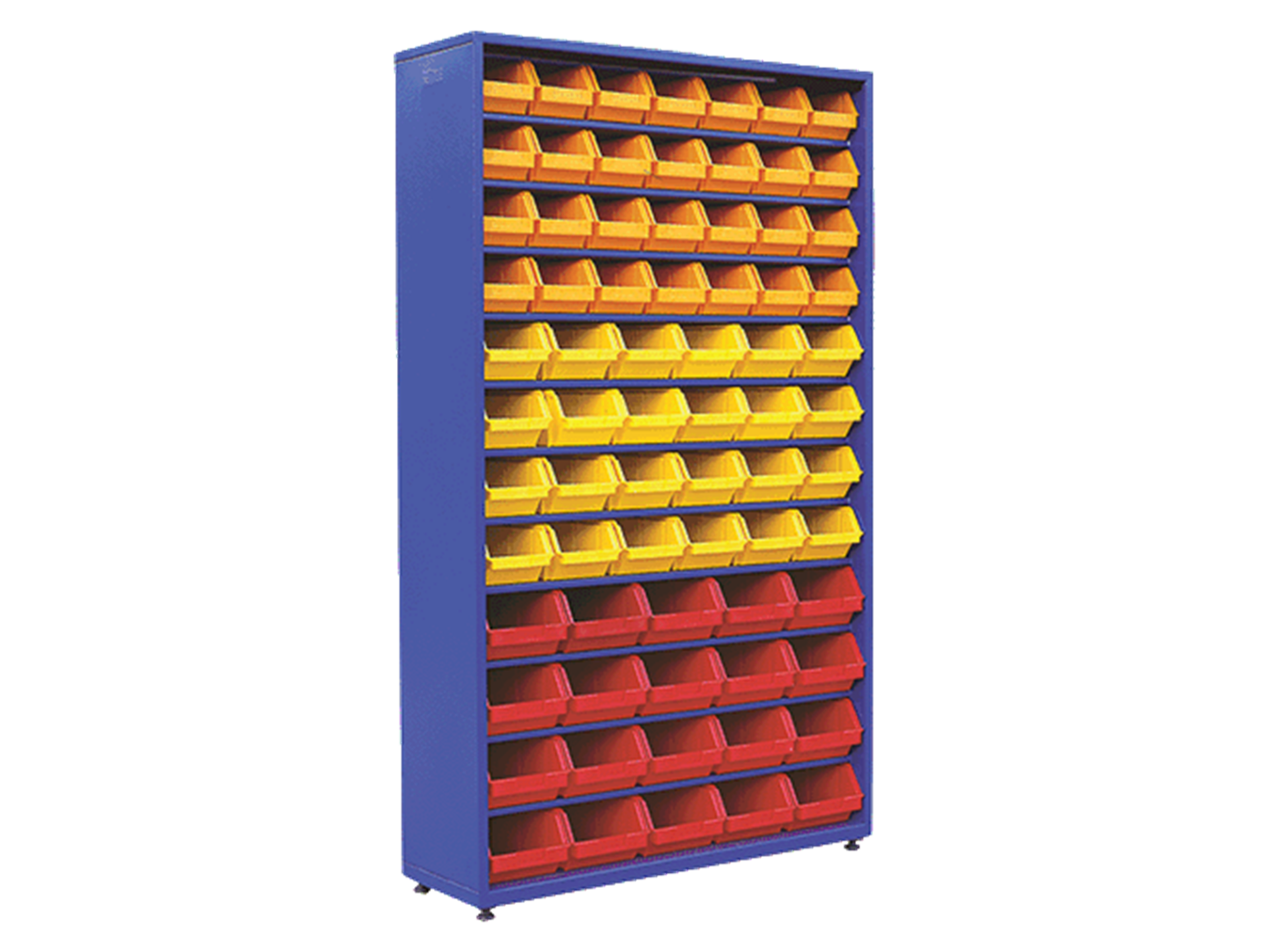 Hipaş Plastik - 72 Avadanlık Kutulu Metal Stand - STAND-6-RAFLI
