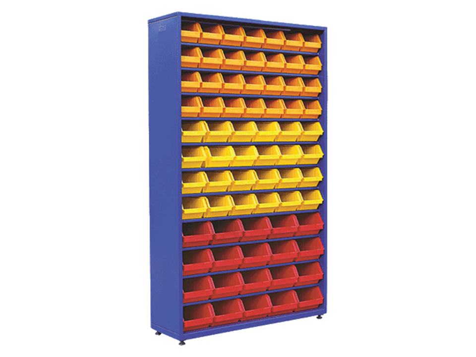 Hipaş Plastik - 72 Avadanlık Kutulu Metal Stand - STAND-6-RAFLI