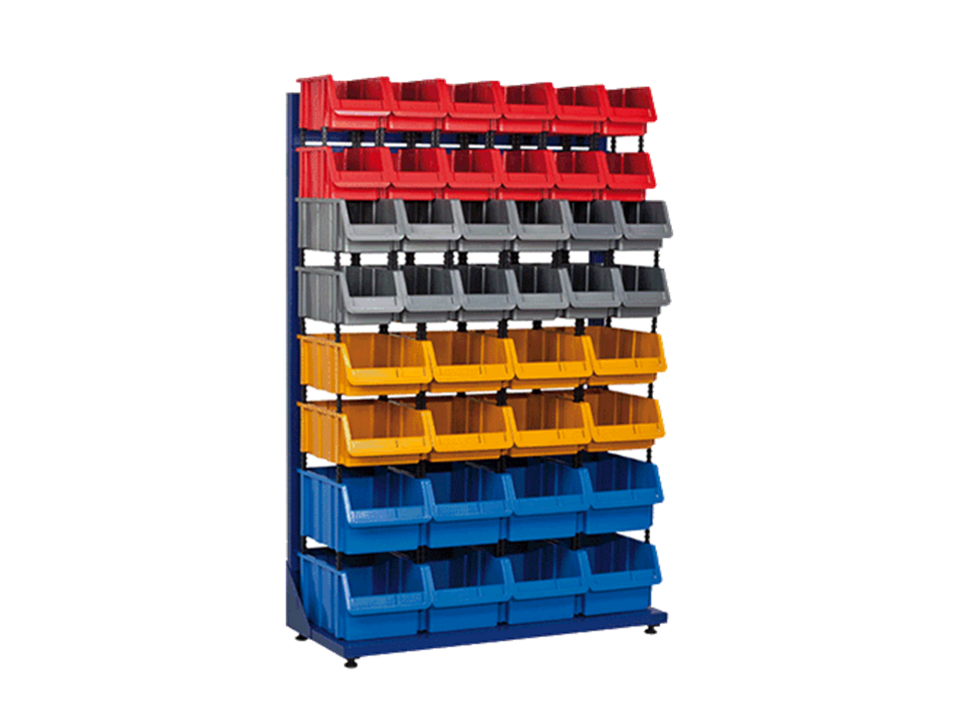 Hipaş Plastik - 40 Avadanlık Kutulu Metal Stand - STAND-21-S