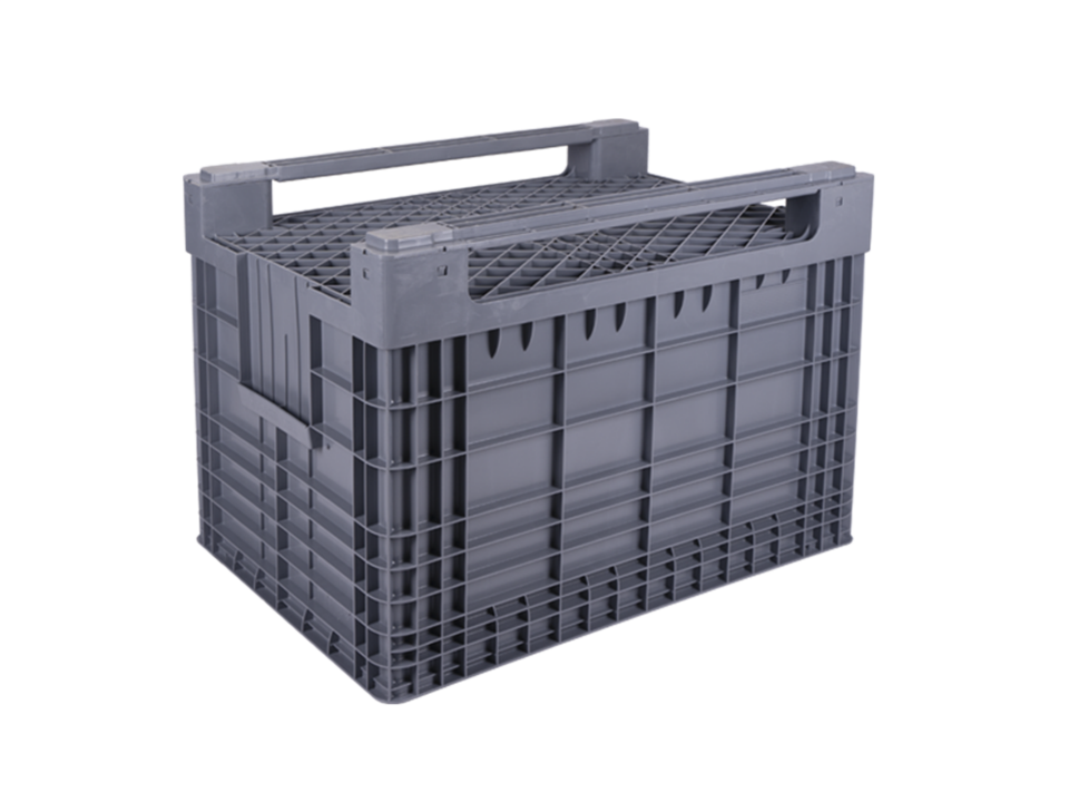 Hipaş Plastik - Yanları Ve Altı Kapalı Konteyner - TEKNE-5600-KP