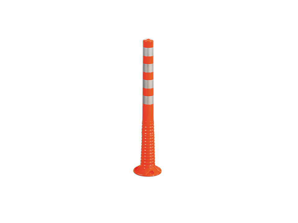 Hipaş Plastik - 100 CM Esnek Trafik Delinatörü - 12211-UBR