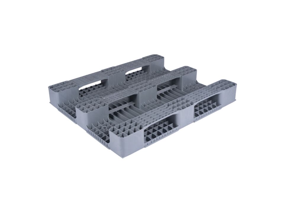 Abox Plastik - 3 Kızaklı Üzeri Düz Palet - 100-120 3K